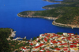 View of Meganisi
